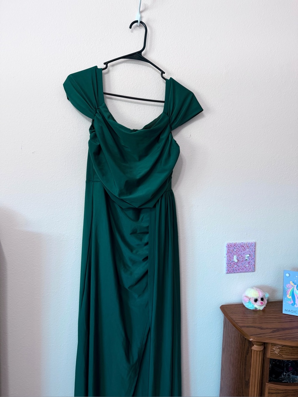 Faeriesty Emerald green gown size L
